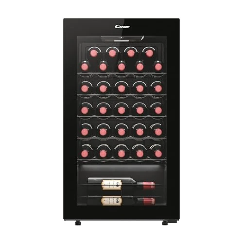 Zeitlich begrenztes Angebot: Candy DiVino CWC023 Weinschrank, 23 Flaschen, WLAN, App hOn, wendbare Tür, 3 Fächer, Anti-UV-Behandlung, vibrationsfreier Kompressor, LED-Beleuchtung, digitale Steuerung, integrierter Griff, 37 dB, von 310.62 € auf 310.62 € (0