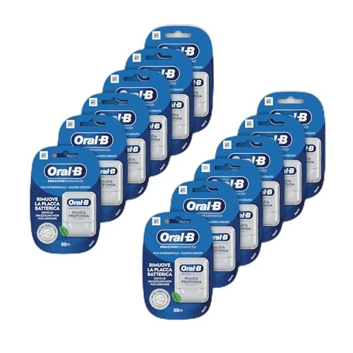 Tijdelijke aanbieding: Oral-B Pro-Expert Advanced tandzijde met gewaxte tape, 50 m, dieptereiniging, verse munt, 12 tandzijde van 51.44 EUR naar 29.99 EUR (korting 42%)