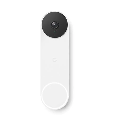 Offerta a tempo: Nest Google Doorbell - per interni, campanello video senza fili, 960p, attivazione solo con movimento - Pro Edition - 40% da 199.99 € a 119.00 €