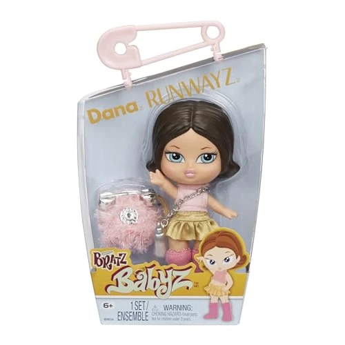 Limited-time offer: Bratz Babyz Runwayz Dana Collectible Fashion Doll with Real Fashions from $27.99 to $27.99 (save 0.00%)
