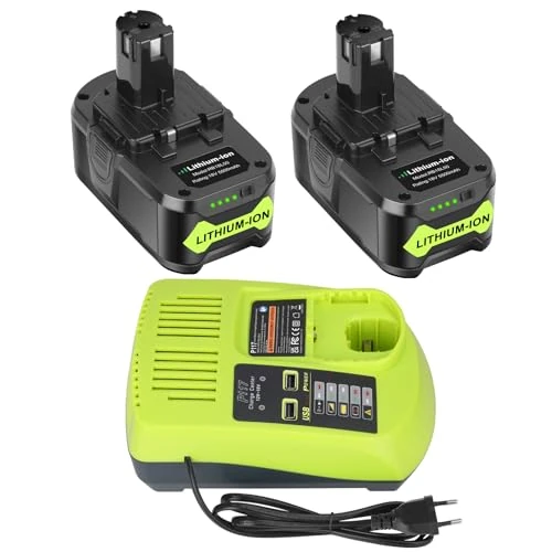 Limited-time offer: REACELL 2 Pack 6Ah Battery for Ryobi 18v Drill 40V Lawn Mower from $75.99 to $75.99 (save 0.0%)