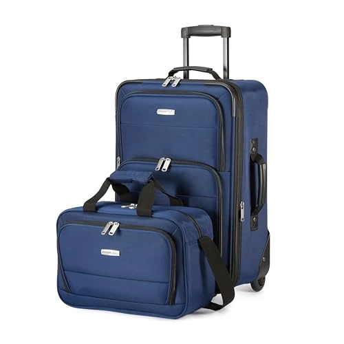 Offerta a tempo: AmazonBasics - Set di 2 Valigie da Viaggio — 40% da 74,90 € a 44,89 €