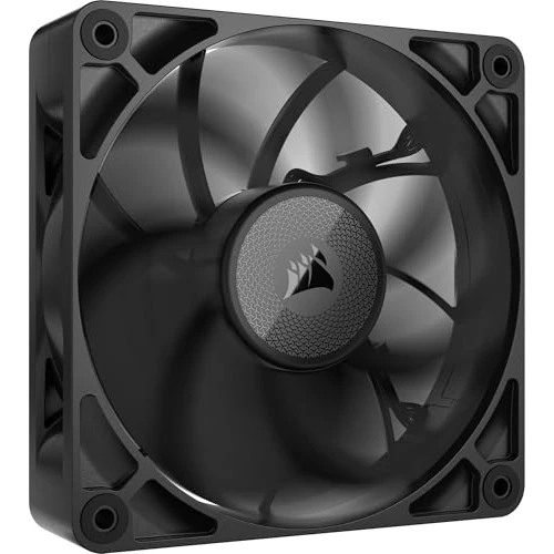 CORSAIR iCUE LINK RX120 MAX 120mm PWM Thick Fan – High-Static Pressure – Liquid Crystal Polymer – Magnetic Dome Bearing – Single Fan – Black