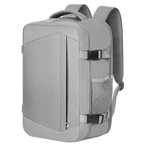 Limited-time offer: KIRFEIHT Carry-Ons 40x20x25 for Ryanair Cabin Bags Travel Bag - Hand Luggage Backpack Underseat Cabin Bag Small Size 20L - Daypack School Office Backpack (Grey) from 15.81 GBP to 15.01 GBP (save 5%)
