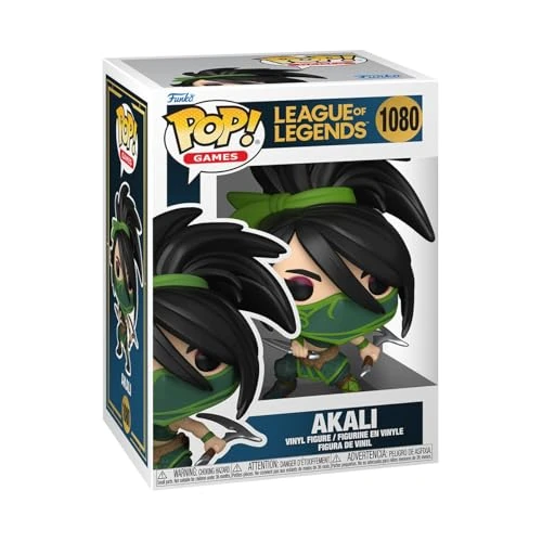 Oferta limitada: Funko Pop! Games: LOL - Akali - League of Legends - Figura de Vinilo Coleccionable - Idea de Regalo - Mercancia Oficial - Juguetes para Niños y Adultos - Video Games Fans de 15.99 EUR a 15.99 EUR (ahorro 0%)