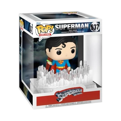 Oferta limitada: Funko Pop! Deluxe: Superman - (1978) - Superman - (Fortress of Solitude) - Figura de Vinilo Coleccionable - Idea de Regalo - Mercancia Oficial - Juguetes para Niños y Adultos - Movies Fans de 30.00 EUR a 23.19 EUR (ahorro 23%)