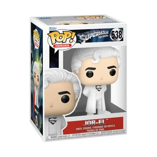 Offerta a tempo: Funko Pop! Movies: Superman - (1978) - Jor-EL - Figura in Vinile da Collezione - Idea Regalo - Merchandising Ufficiale - Giocattoli per Bambini e Adulti - Movies Fans - 50% da 16.00 € a 8.00 €