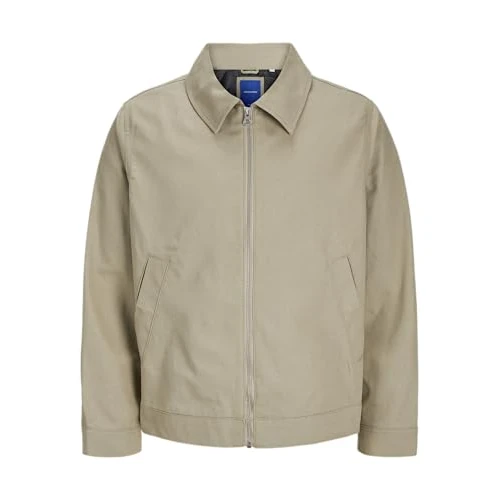 JACK & JONES Cazadora para hombre, Silver Sage, XL