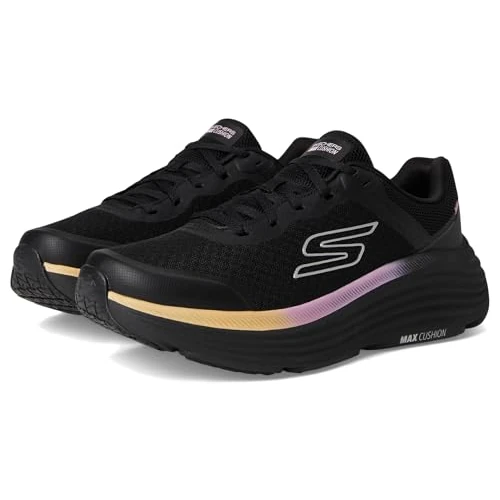 Offerta a tempo: Skechers Max Cushioning Endeavour Canova Sneaker da Donna, Nero/Rosa, 35.5 EU - 0.00% da 72.00 € a 72.00 €