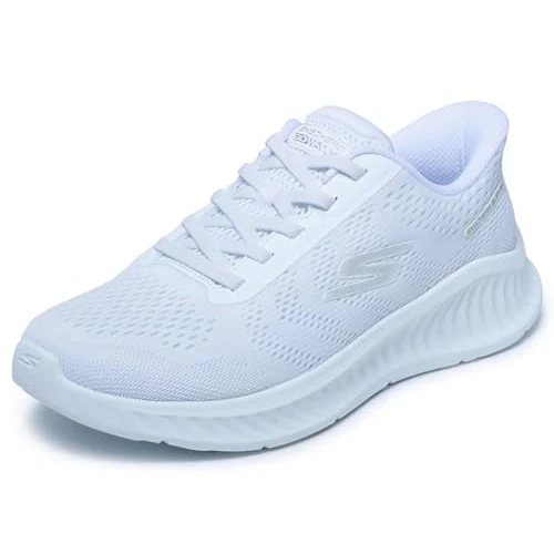 Oferta limitada: Skechers Mujer GO Walk Now Khloe Sneaker, White, 41 EU de 89.95 € a 77.68 € (ahorro 14%)