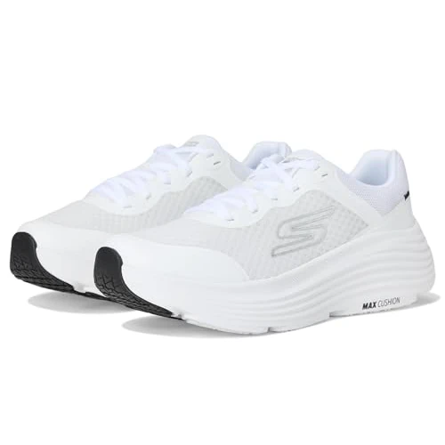 Oferta limitada: Skechers MAX Cushioning Endeavour Canova - Tenis para Mujer, Blanco/Negro, 7.5 Wide de 75.90 € a 75.90 € (ahorro 0.00%)