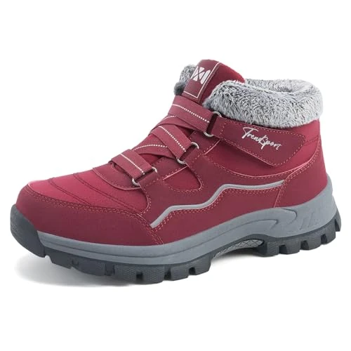 Offre limitee: Moudn Winter Bottes de Neige Femme Confortable AntidéRapant Fourrure Chaudes Randonnée Bottes De Hiver Chaussures De Trekking Sports de 45.99 EUR a 27.59 EUR (economie 40%)