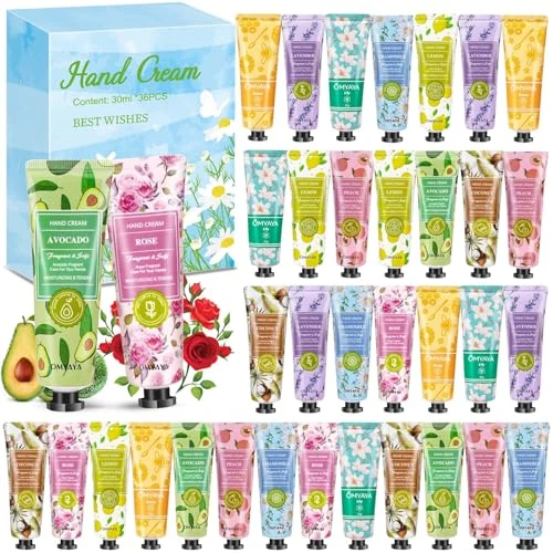 Tijdelijke aanbieding: Handcrème-set, 36 stuks handcrème voor dames, cadeauset van 21.00 € naar 21.00 € (0.00% korting)