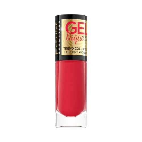 Eveline Cosmetics Gel Laque Vernis à ongles gel n° 234 à séchage rapide - Brillance longue durée sans lampe UV
