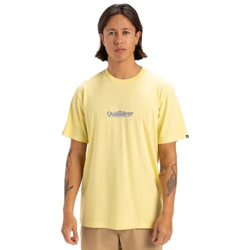 Offerta a tempo: Quiksilver Fineline Maglietta a Maniche Corte Uomo — 29% da 20,00 € a 14,15 €