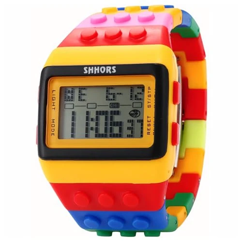 Offre limitée : FENKOO Unisexe Arc-en-Ciel de Digital Montre Bracelet de 18.49 € à 18.49 € (0.00% de remise)