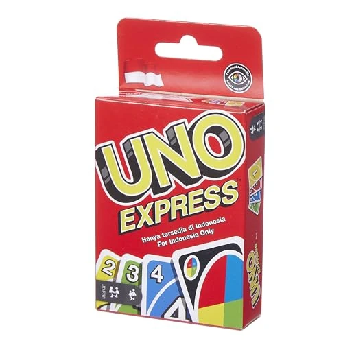 Limited-time offer: UNO, Mattel 56 Card Express Card Game, for Kids, Adults & Game Night, from 8.93 £ to 8.93 £ (save 0.00%)