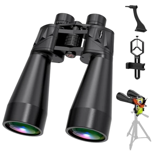 Oferta limitada: Binoculares de Alta Potencia 18X70 para Adultos: binoculares para Exteriores y astronomía, Gran Apertura para visión a Larga Distancia, con Adaptador para Smartphone y trípode. de 179.99 EUR a 179.99 EUR (ahorro 0%)