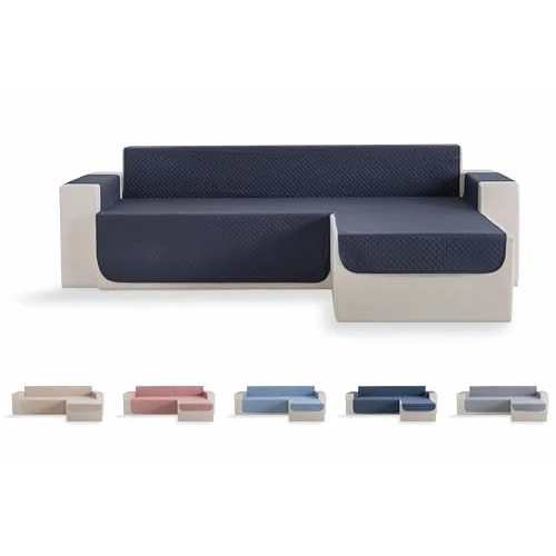 Limited offer: Todocama Sofa Cover, Sofa Cover, Quilted Rhombus Protector, Breathable, Easy to Clean, (Beige Sand, Chaise Right 200 cm) from 34.99 EUR to 34.99 EUR (save 0%)