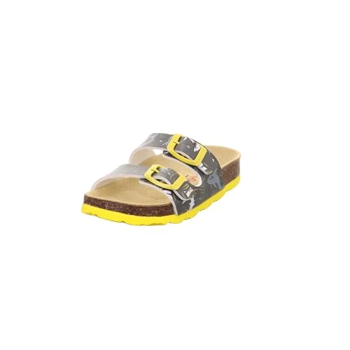 Oferta limitada: Superfit Fussbettpantoffel, Sandalias Niños, Gris Multicolor 2110, 24 EU de 23.90 € a 22.21 € (ahorro 7%)