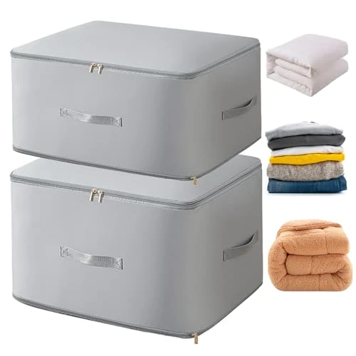 Offre limitée : GMYIAK Sac de rangement à auto-compression, sac de rangement ultra compact pour vêtements, couverture de compression sous vide, peut économiser de l'espace (gris, L + XL) de 34.99 € à 34.99 € (0.00% de remise)