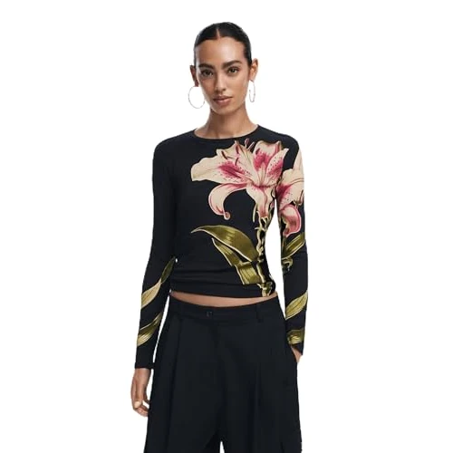 Oferta ograniczona: Desigual T-shirt damski, czarny, M z 182.82 EUR na 182.82 EUR (znizka 0%)
