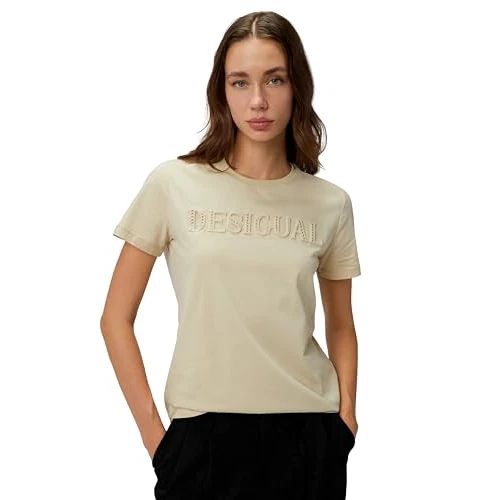 Offerta a tempo: Desigual TS_Brandy, 1001 Raw, L - 19% da 22.86 € a 18.54 €
