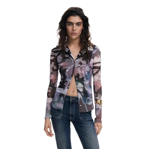 Offerta a tempo: Desigual TS_Shelley, 2001 Neutral Gray, M - 50% da 69.95 € a 34.98 €