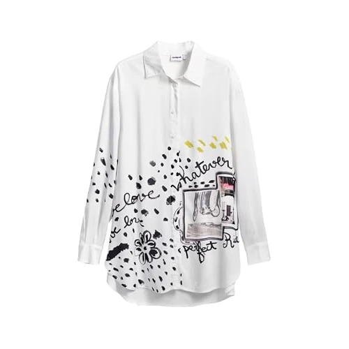 Begrenztes Angebot: Desigual Damen 25swcw41 T-Shirt von 61.94 EUR auf 61.94 EUR (Rabatt 0%)