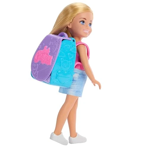 Offerta a tempo: Barbie - Chlesea Zainetto Dolce Forno, bambola bionda con zaino indossabile e accessori a tema cucina per preparare dolcetti, giocattolo per bambini, 3+ anni, JBF46 - 19% da 14.99 € a 12.09 €