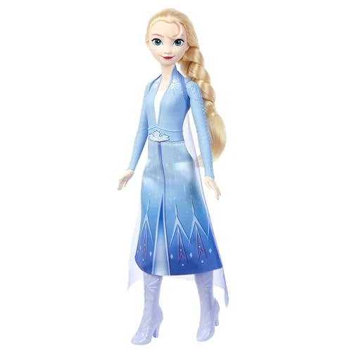 Limitiertes Angebot: Mattel Spielzeuge aus Disney Die Eiskönigin II “Singende Elsa-Modepuppe in charakteristischem Outfit, Singt Wo noch niemand war“ aus dem Disney-Film“ in Englisch, Französisch, Deutsch, Italienisch, JDL60 von 29.99 EUR auf 22.99 EUR (Spare 23%)