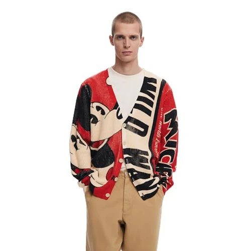 Oferta limitada: Desigual JERS_Wild_Mickey, 3054 Red Tail, M de 66.35 € a 66.35 € (ahorro 0.00%)