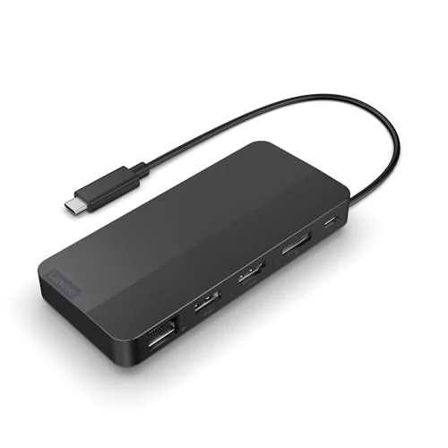 Offre limitée : Lenovo Hub USB 40B90000WW Noir de 91.40 € à 91.40 € (0.00% de remise)