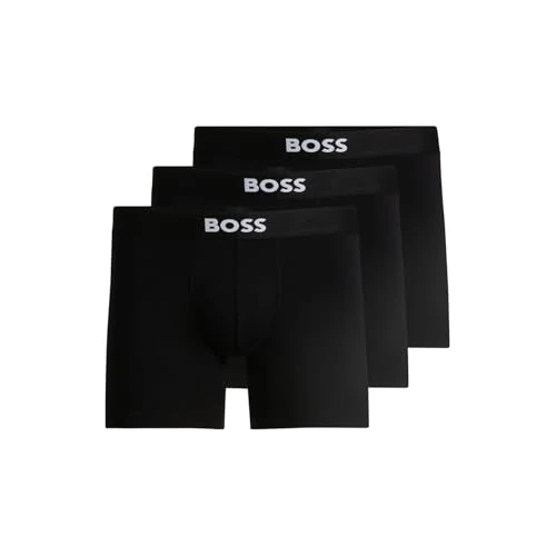 Offerta a tempo: BOSS BoxerBr 3P One, Breve Boxer Uomo, Nero 001, XS - 29% da 44.95 € a 31.69 €