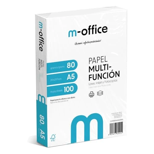 Tijdelijke aanbieding: OFITURIA COM0593 papier, Wit, 100 stuks van 5.00 € naar 5.00 € (0.00% korting)