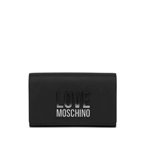 Oferta limitada: Love Moschino Poljc4260pp0mkd000bu, Bolso de Mano Mujeres, Negro de 155.00 EUR a 155.00 EUR (ahorro 0%)
