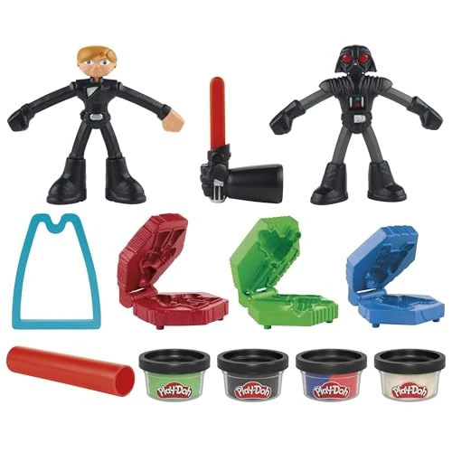 Limitiertes Angebot: Play-Doh Star Wars Galaktische Knet-Abenteuer Action-Figurenset (10 cm) von 14.99 EUR auf 9.30 EUR (Spare 38%)