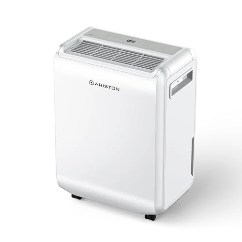 Offre limitee: Ariston Deos Evo 12 - Déshumidificateur intérieur - Elimine l'humidité jusqu'à 12L/jour, Silencieux Salle de bain, Jusqu'à 35m² de 172.90 EUR a 142.71 EUR (economie 17%)