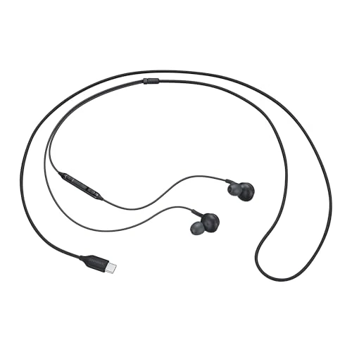 Offerta a tempo: Samsung auricolari ‎EO-IC100 con connettore di tipo USB-Type C, suono AKG, Nero - 54% da 29.90 € a 13.90 €