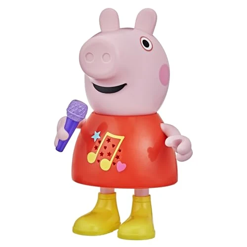 Zeitlich begrenztes Angebot: Peppa Pig Plauder- & Singspaß Peppa Puppe, Pink, 20 cm von 19.99 € auf 19.99 € (0.00% Rabatt)