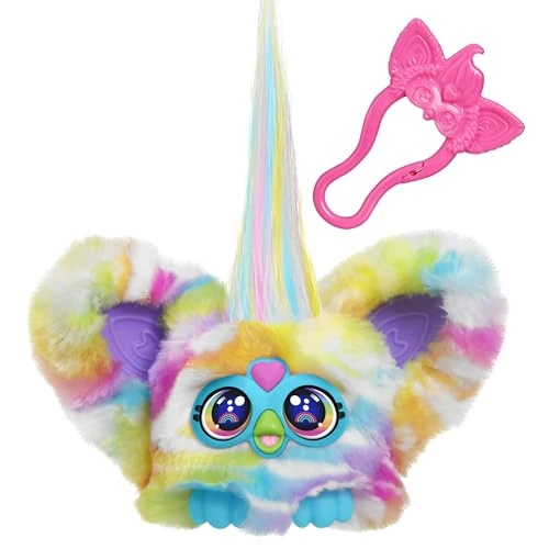 Hasbro Furby Furblets Zee-Bah, Mini zèbre en Peluche