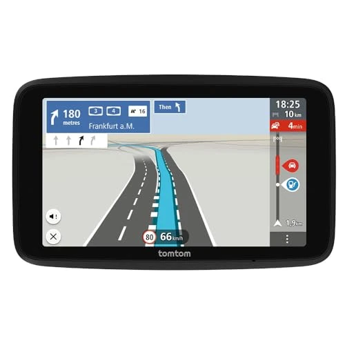 TomTom Navigatore per Auto GO Classic 2a gen. (6", Informazioni sul traffico e Avvisi autovelox, Aggiornamenti Mappe Europa, Aggiornamenti tramite Wi-Fi, Indicatore di corsia in movimento)