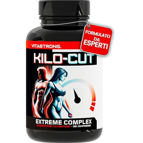 Kilo-Cut Vitastrong Vegan, Powerful Dietary Supplement with Glucomannan, Garcinia, L-Carnitine, Matcha Powder, Choline, Prickly Pear, and Chromium, Strong Supplement, Next-Generation Keto Solution