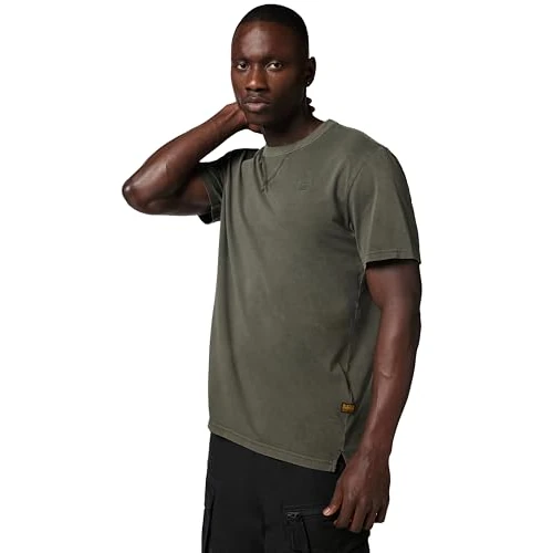 Oferta limitada: G-STAR Nifous T-Shirt, Camiseta para Hombre, Gris (Asfalt GD D24449-2653-b575), XXL de 39.95 € a 19.97 € (ahorro 50%)