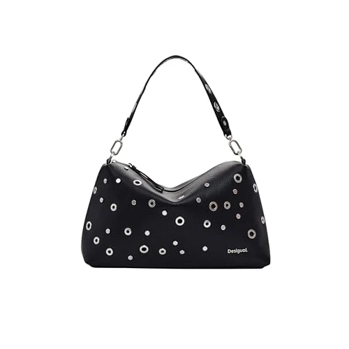 Offerta a tempo: Desigual Rebel Bergamo Shoulder Bag Black - 50% da 89.95 € a 44.97 €