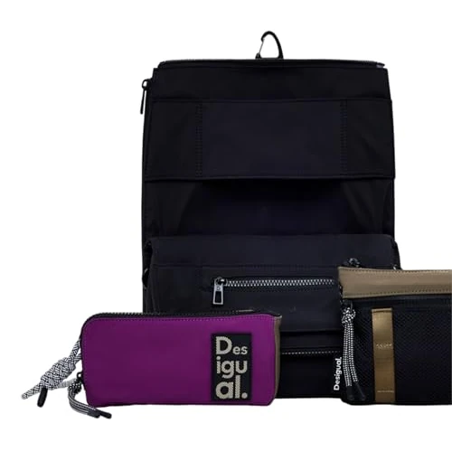 Tijdelijke aanbieding: Desigual Modularis 25 Venecia Crossbody Bag Black van 66.14 EUR naar 66.14 EUR (korting 0%)