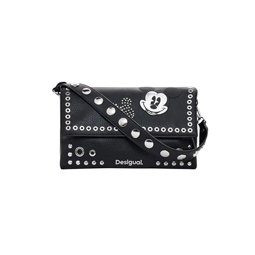 Limitiertes Angebot: Desigual Mickey Rock Venecia Across Body Bag Black von 59.37 EUR auf 59.37 EUR (Spare 0%)