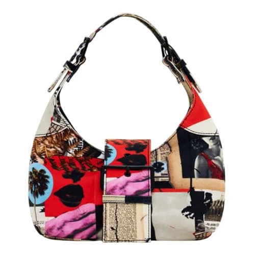 Offre limitee: Desigual Collage Lacroix Across Body Bag Tutti Fruti de 53.21 EUR a 53.21 EUR (economie 0%)