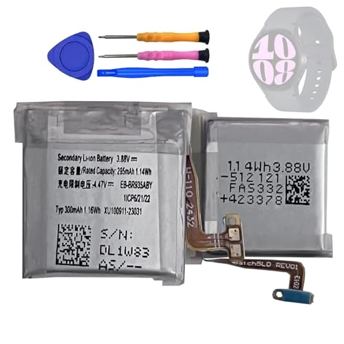 Offerta a tempo: HIGHAKKU Batteria di ricambio EB-BR935ABY GH43-05156A compatibile con Galaxy Watch 6 40 mm SM-R930 SM-R935 Smartwatch - 36% da 33.89 € a 21.68 €