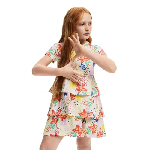 Offerta a tempo: Desigual Vest_Flor, 9019 Tutti Fruti, 3/4 - 26% da 34.11 € a 25.36 €